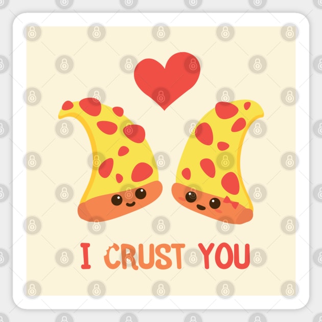 Pizza Slice Couple | Valentine's Day | Romantic Gift Ideas Sticker by Fluffy-Vectors